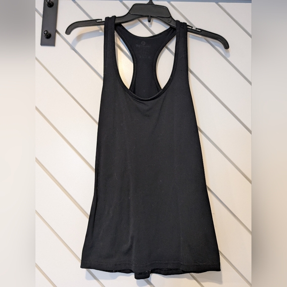90 Degree By Reflex Tops - 90 Degree by Reflex Black Racerback Tank Top
